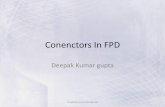 Conenctors in fpd