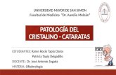 Cataratas - Oftalmología