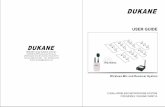 User Guide for Dukane WMIC1 Wireless Microphone