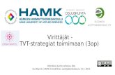 Virittäjät - TVT -strategiat toimimaan 21.1.2016