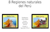 8 regiones naturales del perú