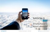 Smartphone street observer - Baromètre 2016 d'observation des usages mobiles - SAISON 3
