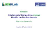 Inteligência Competitiva vs. Gestão do Conhecimento