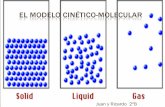 El modelo cinético molecular