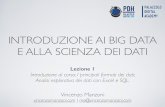 Introduzione ai Big Data e alla scienza dei dati - I formati dati
