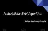 Probabilistic svm algorithm