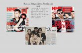 Nme magazine alaysis