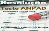 Prova ANPAD Português Resolvida