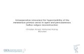 Intraoperative stresstest for hypermobility