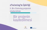 Collaboration in eTwinning: Register a project - TR