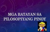 Batayan sa Pilosopiyang Pinoy