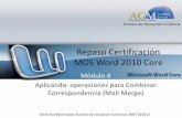 MOW Módulo4 Word 2010