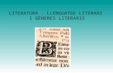 Literatura, llenguatge literari i gèneres