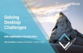 #MFSummit2016 Operate: Solving desktop challenges with application virtualisation