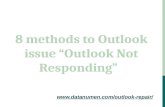 8 Ways to Solve "Outlook Not Responding" Error