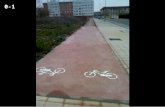 Desperfectos carril bici. Burgos. Febrero 2016. Burgos Con Bici