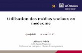 Utilisation des médias sociaux en médecine