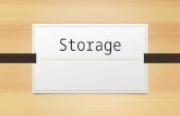Storage (Hard disk drive)