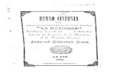 Himno Sinfonia dedicada al Jeneral Hilarión Daza. 1876.