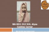 085811708169 (I-sat), Harga oreo cheese cakes Alysa Cookies corner Jakarta