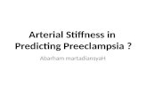 Arterial stiffness