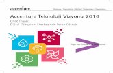 Accenture Teknoloji Vizyonu 2016