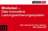 Modulasi - Das innovative Ladungssicherungssystem