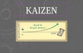 Presentation about kaizen