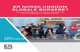 Er norsk ungdom globale borgere