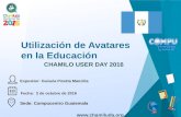 Presentación: Utilización de Avatares para la educación
