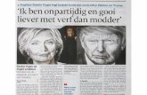 Saskia Vugts Portretschilder in het Brabants Dagblad 14 oktober 2016