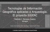 Tecnologías de información geográfica aplicadas a Arqueología. El proyecto SIGEAC.