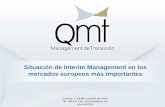 Presentación Interim Management  en Europa Dirk Kremer QMT mailing noviembre 2016
