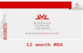 AIB 12Mth MBA