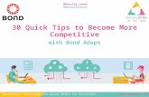 #RecruitClever Webinar: 30 Tips in 30 Minutes with Bond Adapt and Barclay Jones