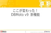 DBMoto v9 新機能