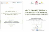 «BCN SMART RURAL» CONSTRUCCIÓ DE LA “BIOREGIÓ” PER UNA BARCELONA INTEL·LIGENT