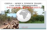 China-Africa timber trade: case study of Senegambia
