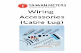 Catalog wiring accessories (cable lug) Taiwan metters