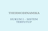 Hukum Thermodinamika  I - Siklus Tertutup