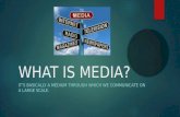 What is media