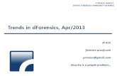 (130511) #fitalk   trends in d forensics (apr, 2013)