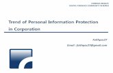 (130622) #fitalk   trend of personal information protection