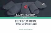Distributor Sandal Hotel Murah Di Solo