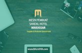 Mesin Pembuat Sandal Hotel Makassar