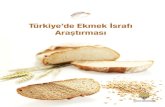 Türkiye'de Ekmek İsrafı Araştırması