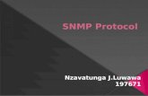 Protocol snmp