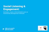 Escucha social activa y engagement: Consejos, trucos y herramientas para un Community Management eficiente