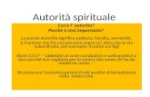 Autorità spirituale