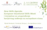 New Skills Agenda, European Vocational Skills Week i incijative za unapređenje karijernog vođenja na evropskom nivou